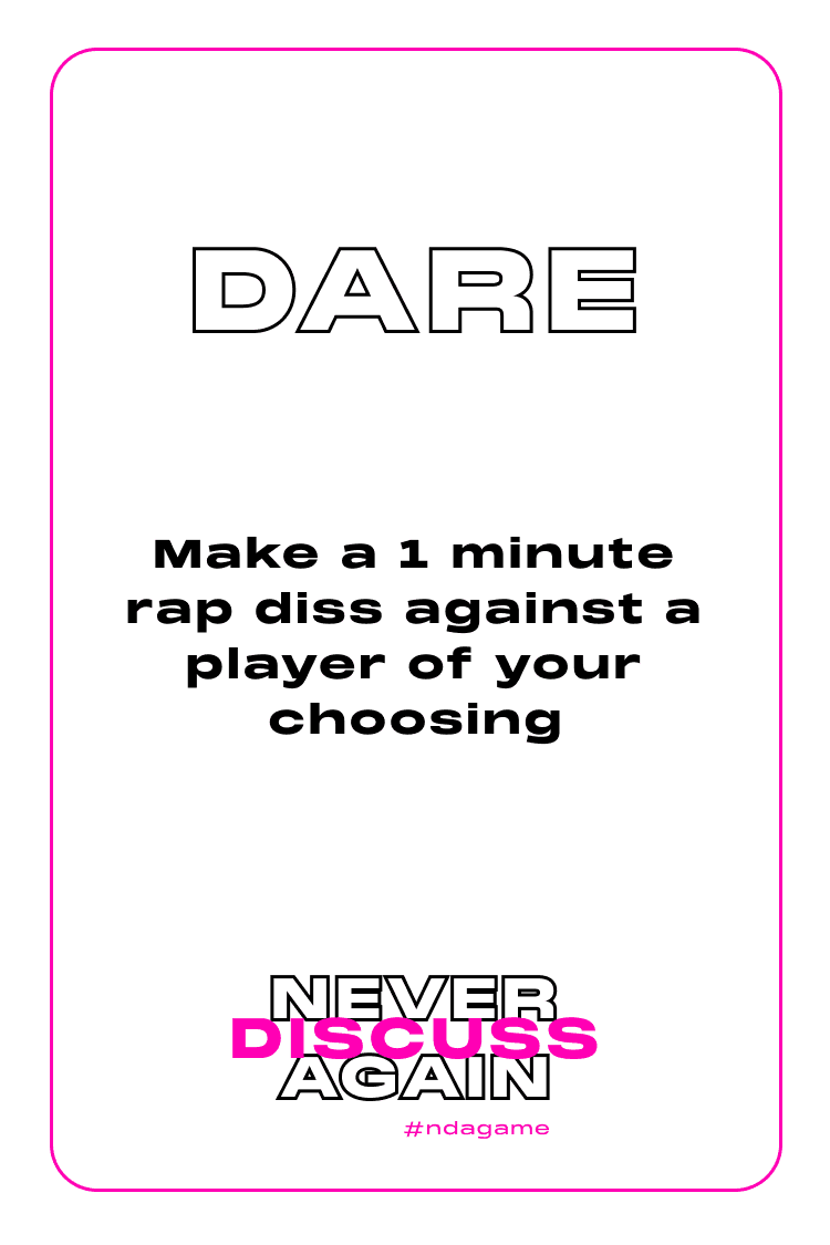 dare card